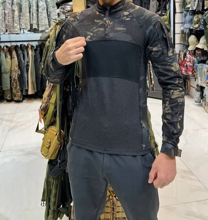 مسیف تاکتیکال (Combat Shirt) مولتیکم آستین بلند | تجهیزات صعود