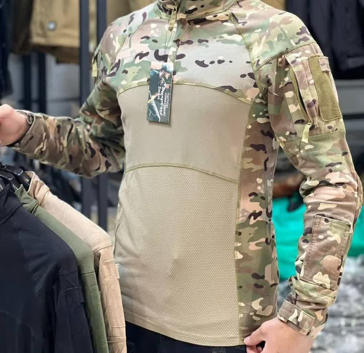 مسیف تاکتیکال (Combat Shirt) مولتیکم آستین بلند | تجهیزات صعود
