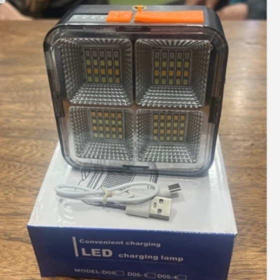 پروژکتور شارژی و خورشیدی LEDمدلlevel lp65
