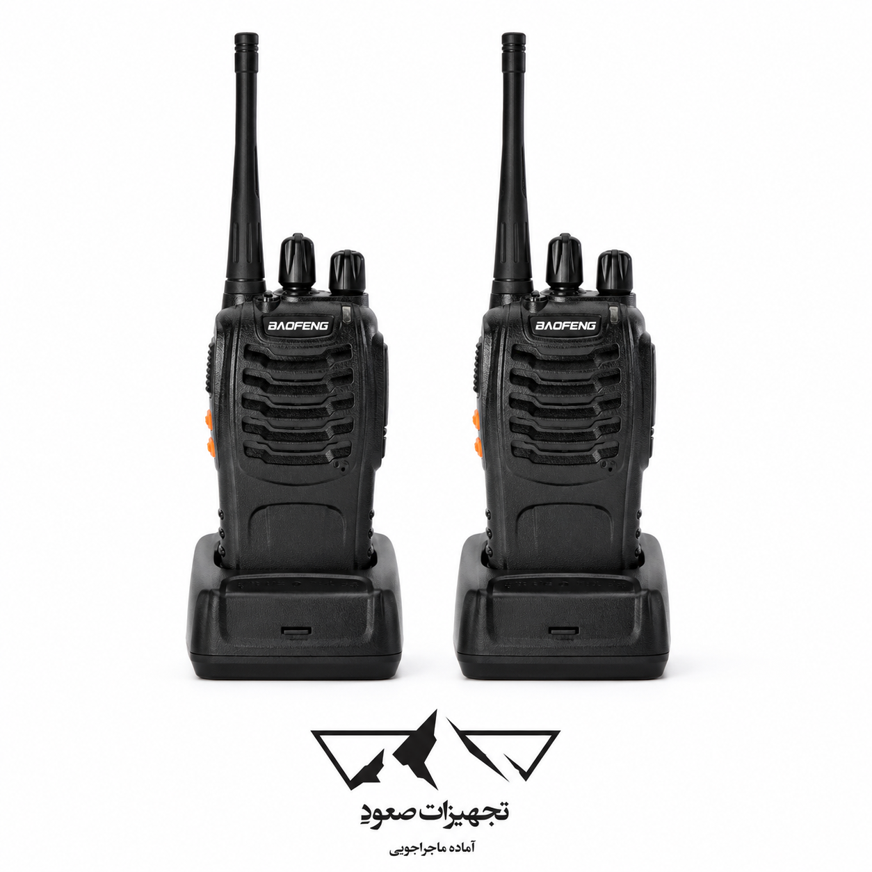 بی‌سیم واکی تاکی باوفنگ مدل BF-888S | مناسب کوهنوردی، طبیعت‌گردی و نگهبانی